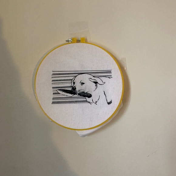 Doggo with knife embroidery - Picture 5 of 5